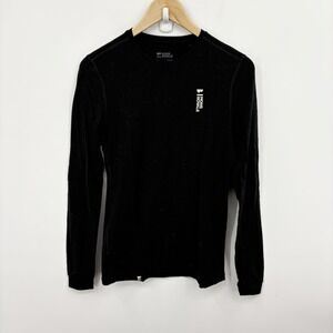 Mons Royale Merino Wool Top Womens Small Stretch Base Layer Soft Warm Hiking